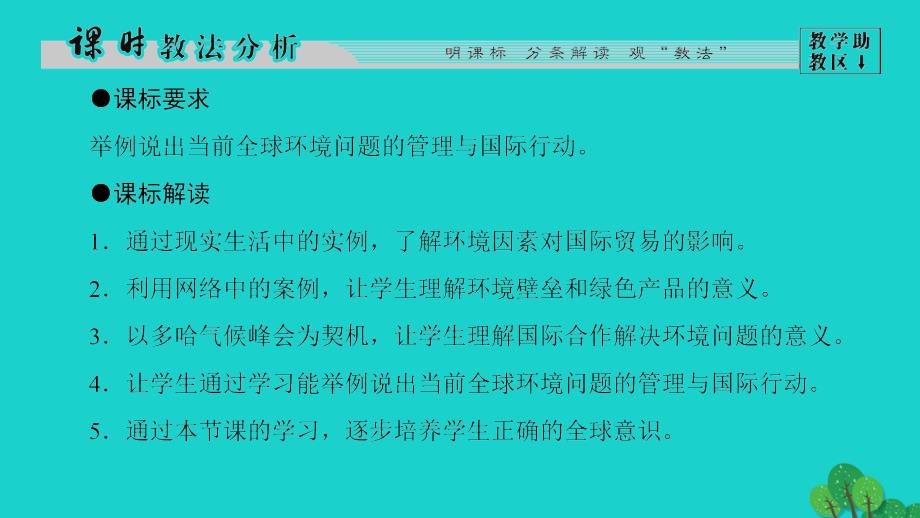 2016-2017版高中地理 第4单元 环境管理与全球行动 第2节 国际行动课件 鲁教版选修6_第2页