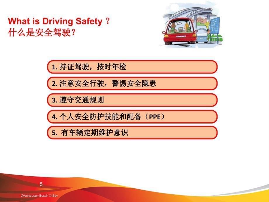 ghq标准安全培训 防御性驾驶与交通安全_第5页