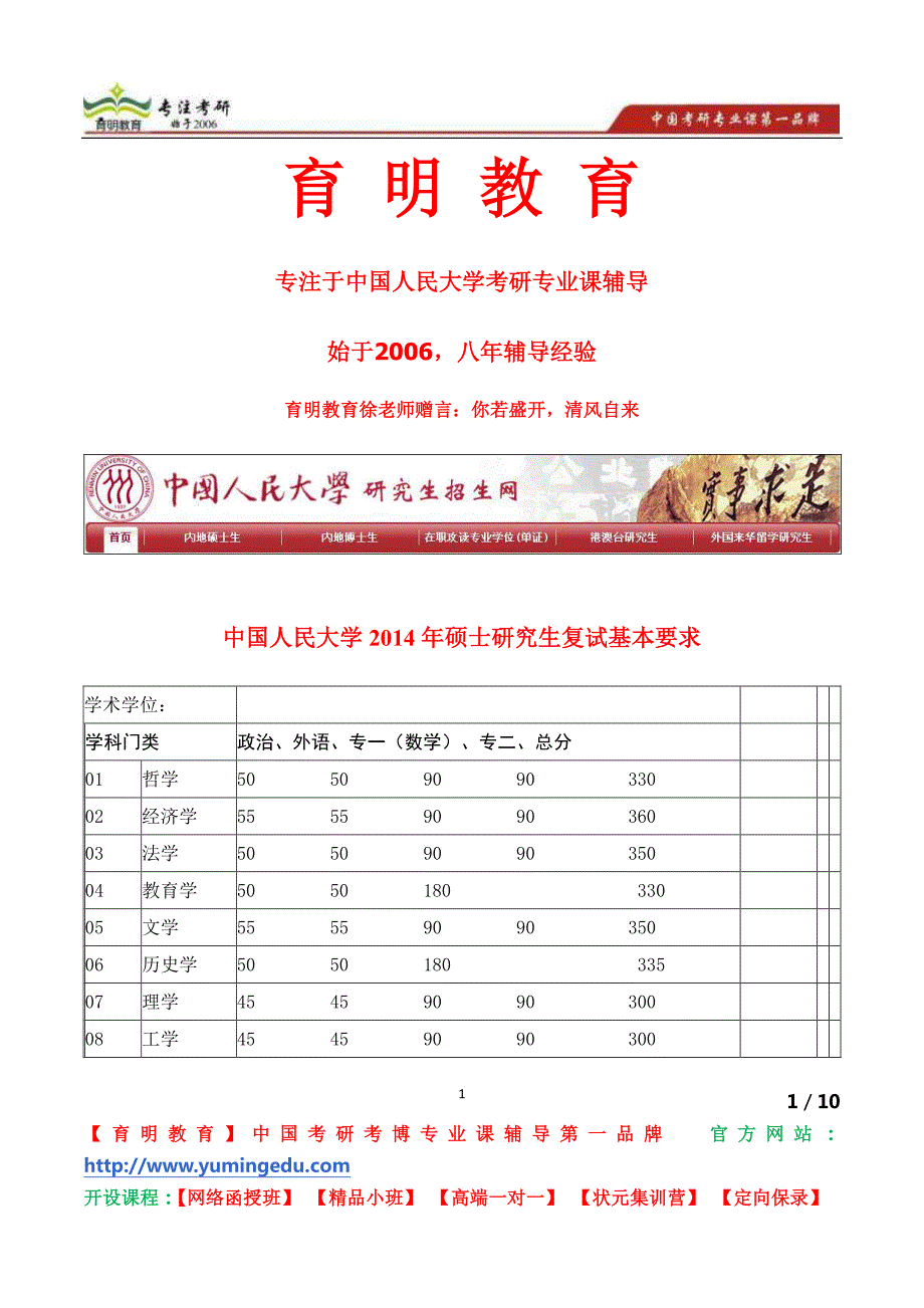 中国人民大学国学(交叉学科,中国古代史、专门史部分)博士生导师黄朴民教授简介_第1页