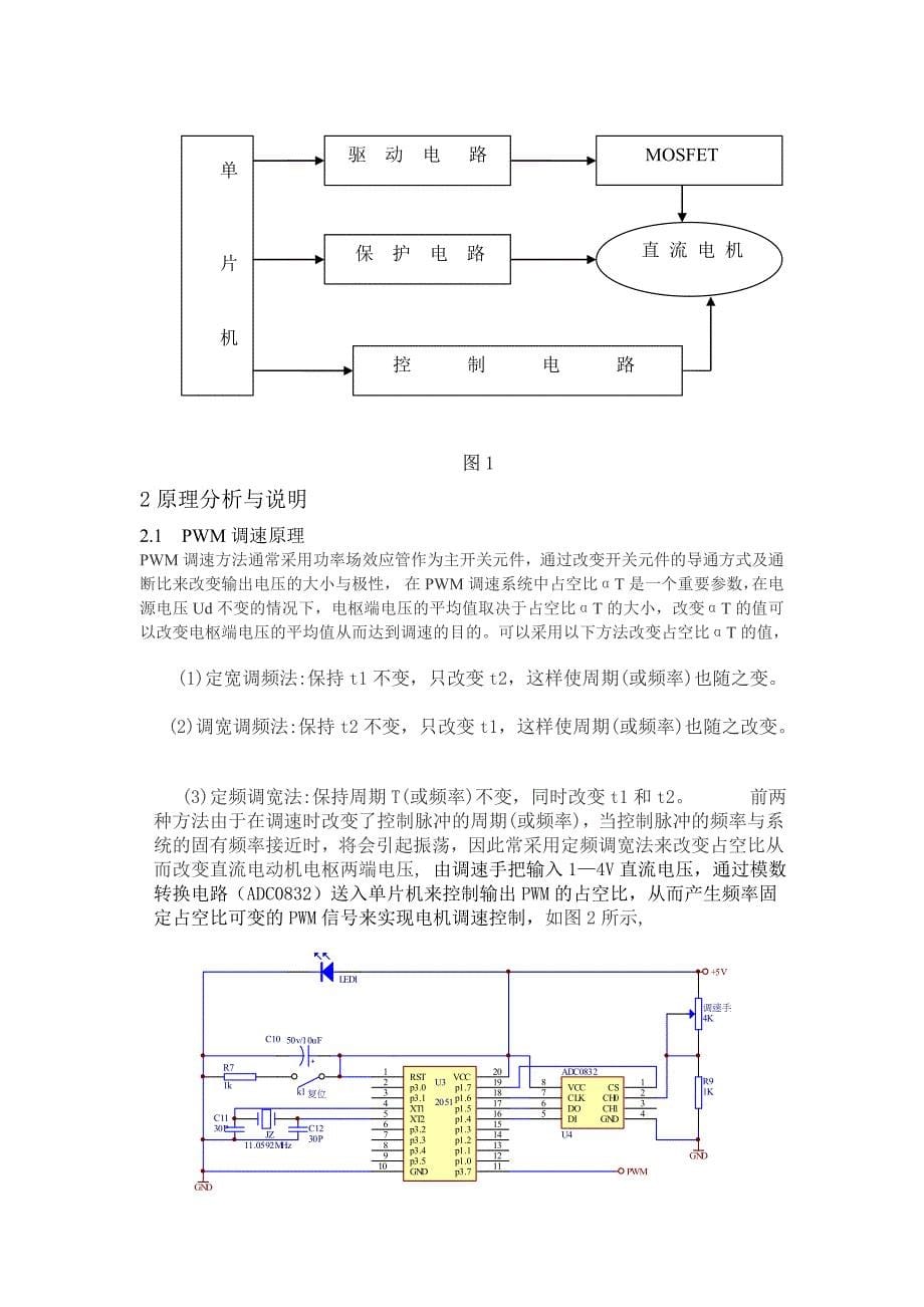 PWM直流电机控制器_第5页