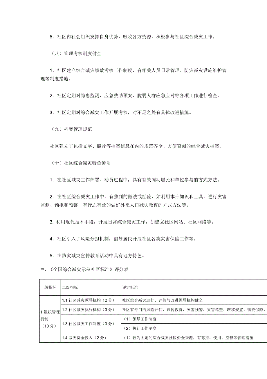 综合减灾示范社区标准_第4页