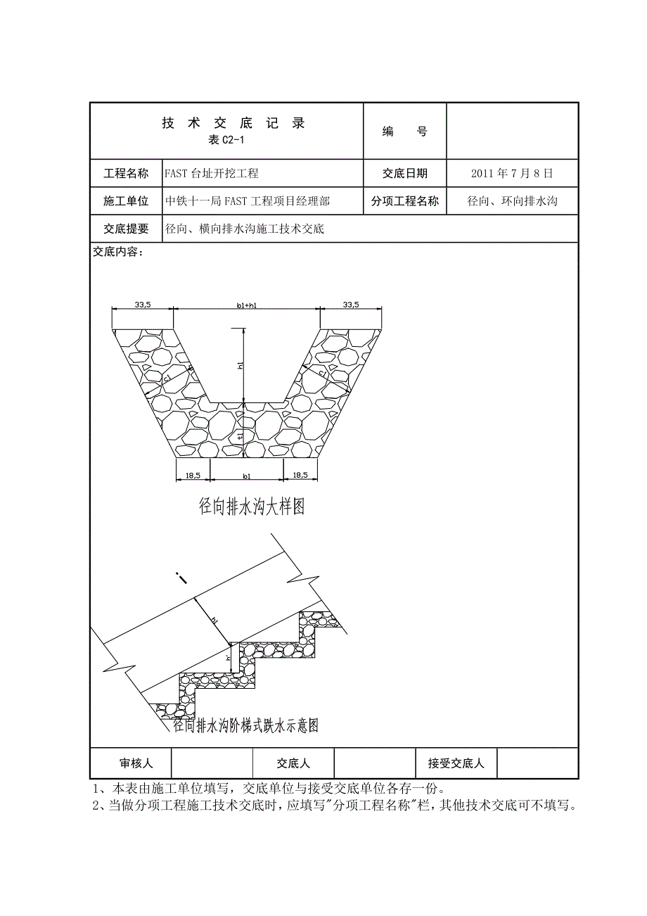 径向、环向浆砌水沟_第3页