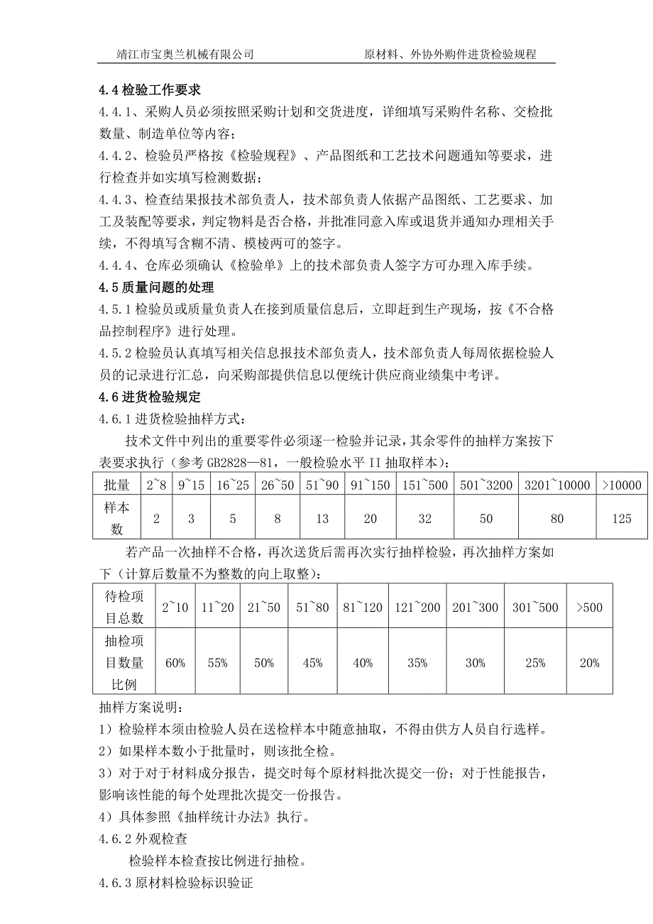 进货检验规程123_第2页