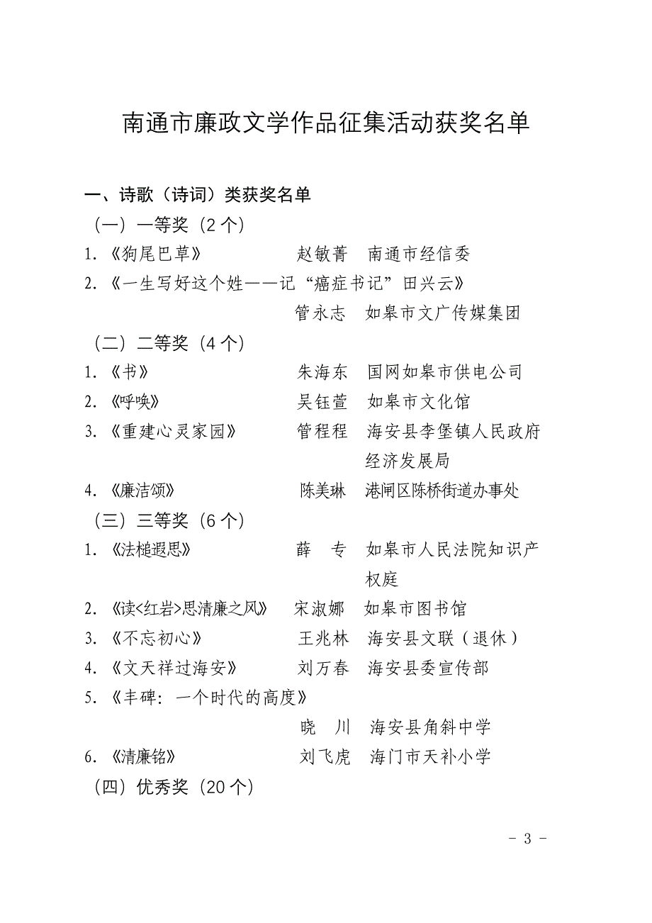 中共南通市纪委机关_第3页