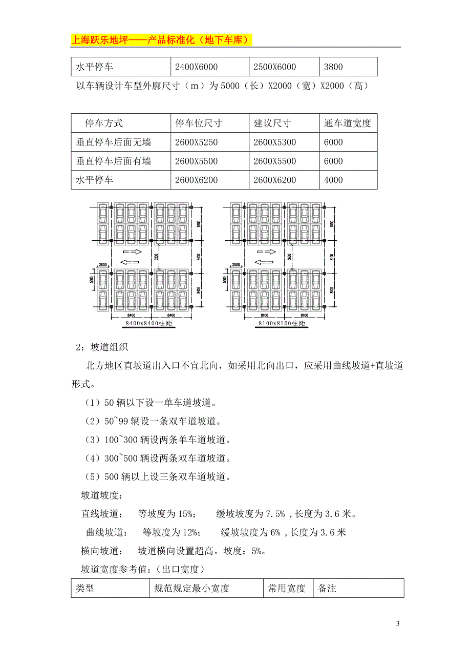 地下车库标准设计_第3页