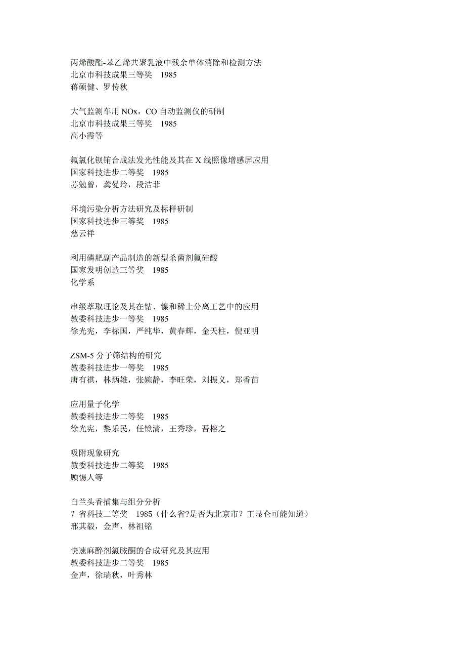 化学学院科研获奖情况_第4页