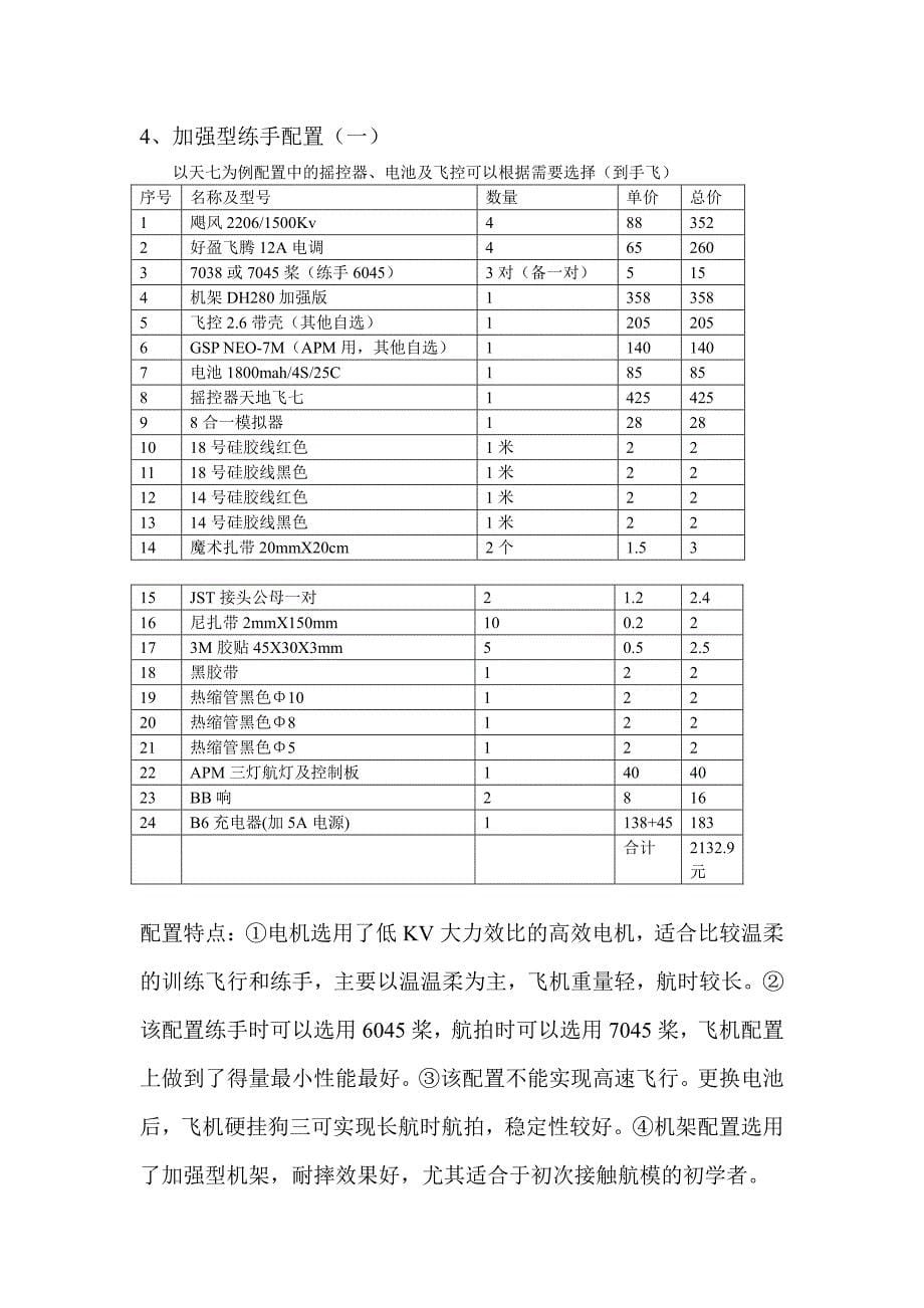 多轴dh280折叠机架到手飞配置单_第5页