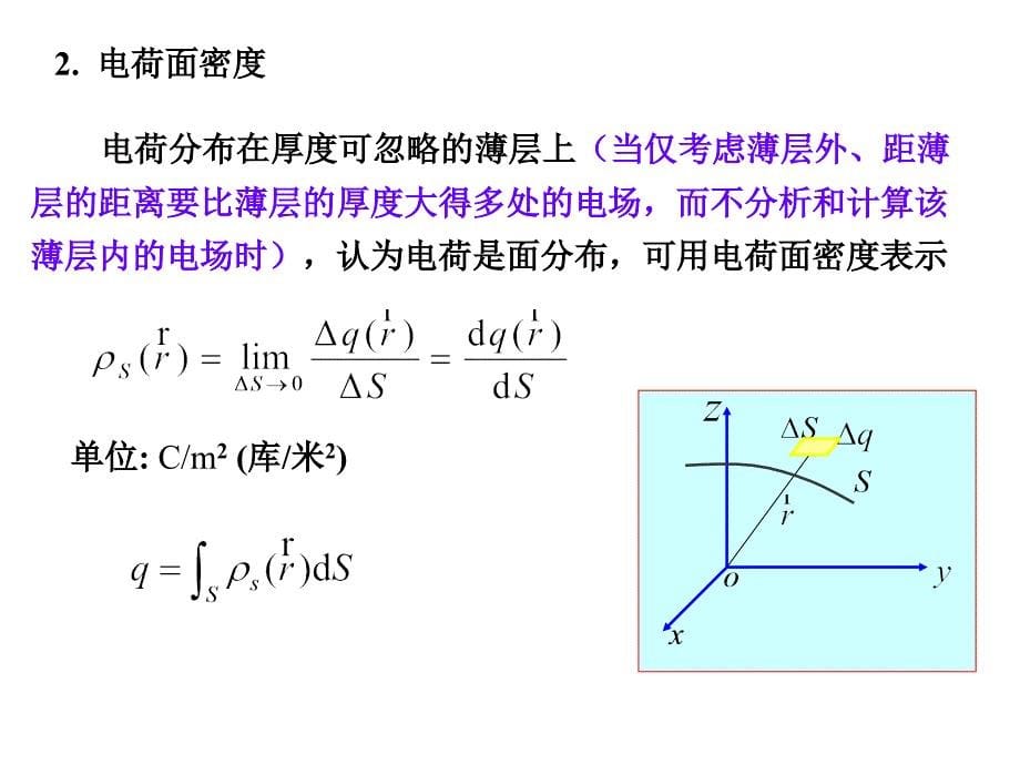 讲4电荷电流连续性方程静电场_第5页