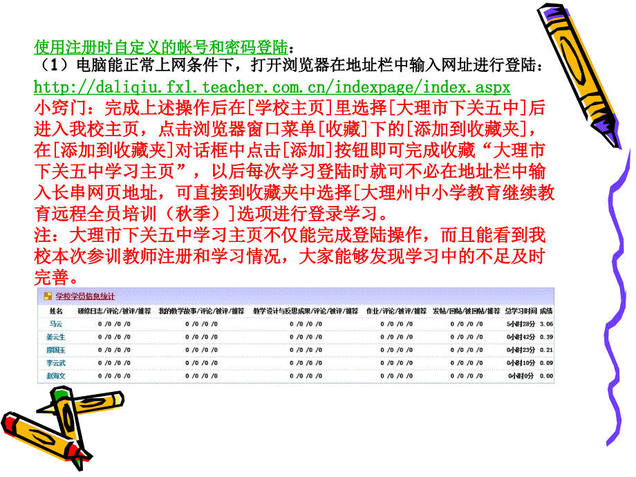 大理州2012秋季中小学教师继续教育远程全员培训_第4页