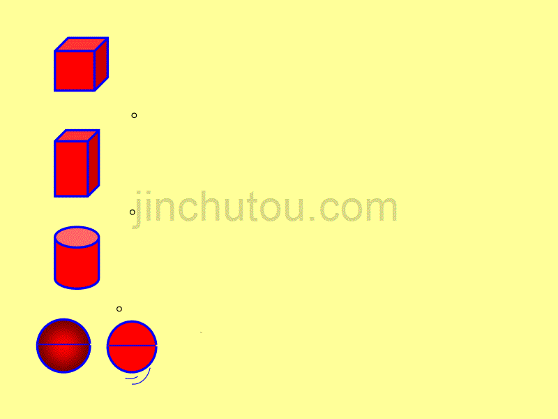 人教版 数学 一年级上 认识立体图形_第2页