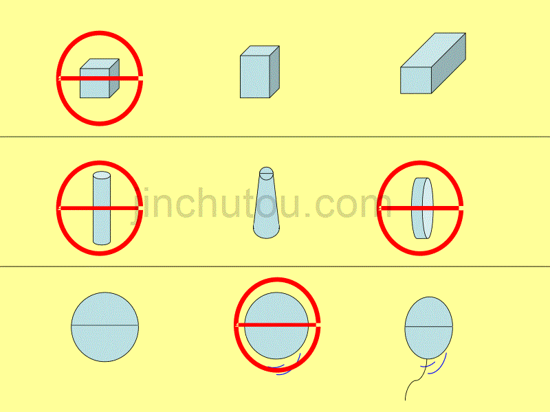 人教版 数学 一年级上 认识立体图形_第3页