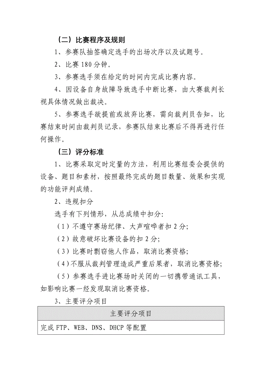 计算机应用技术比赛规程_第4页