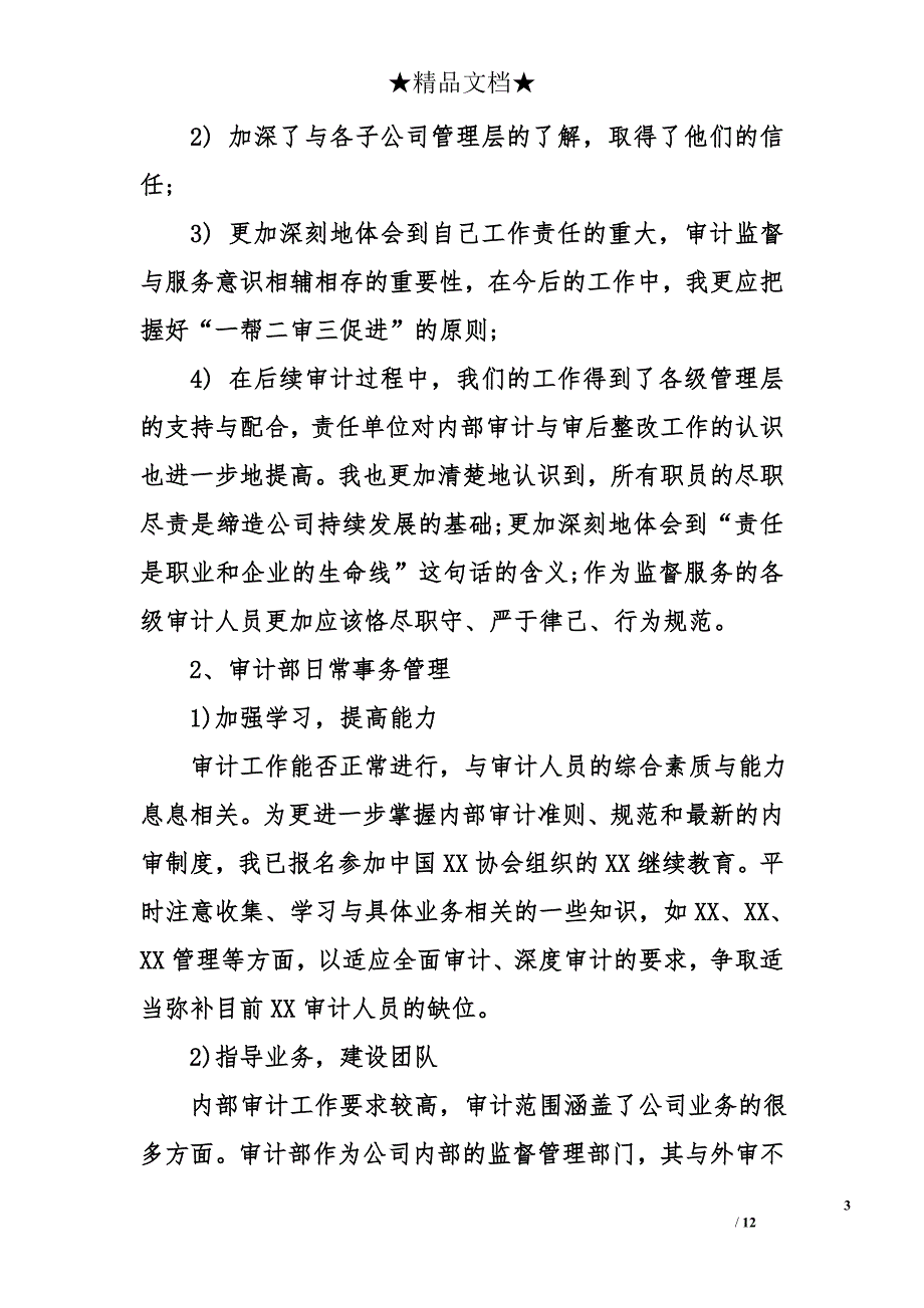 审计个人年终总结_第3页