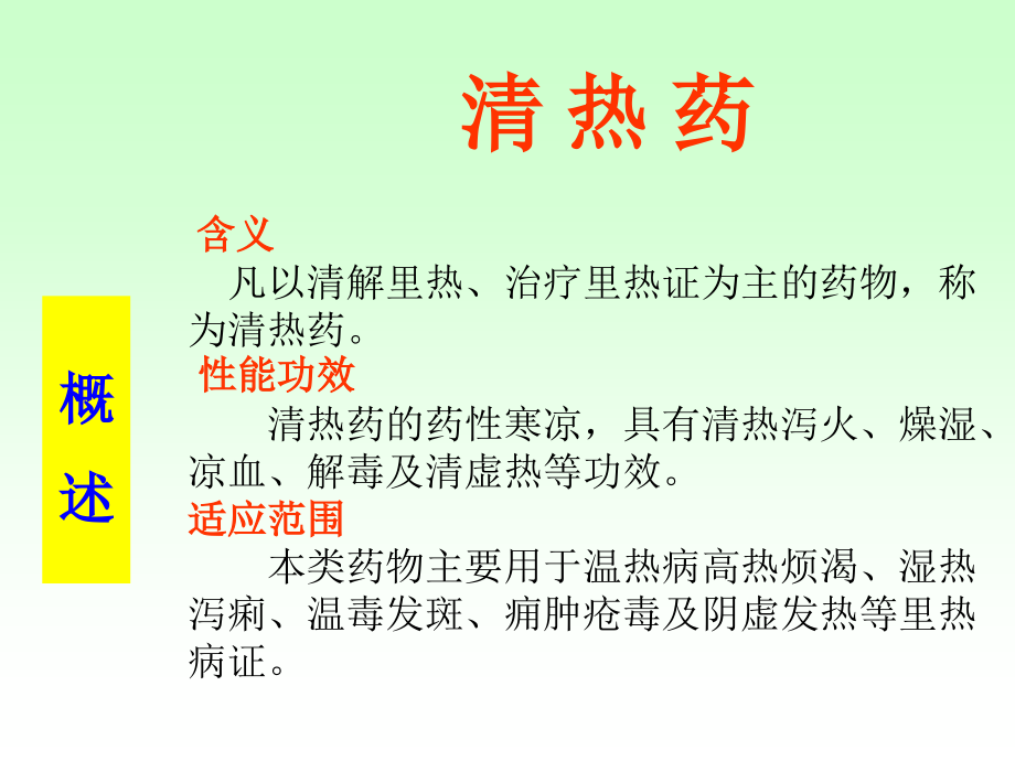 中药学课件(清热药1)_第4页