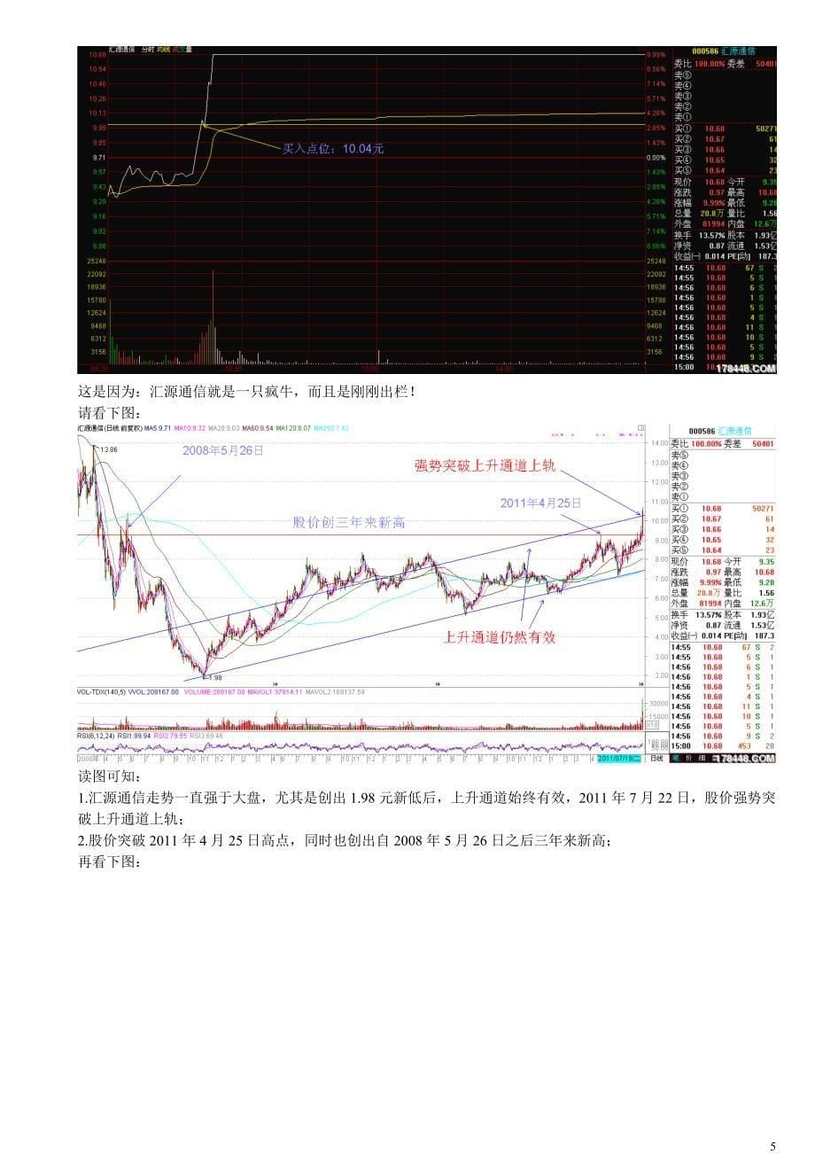 短线炒股股市实战一招鲜_第5页