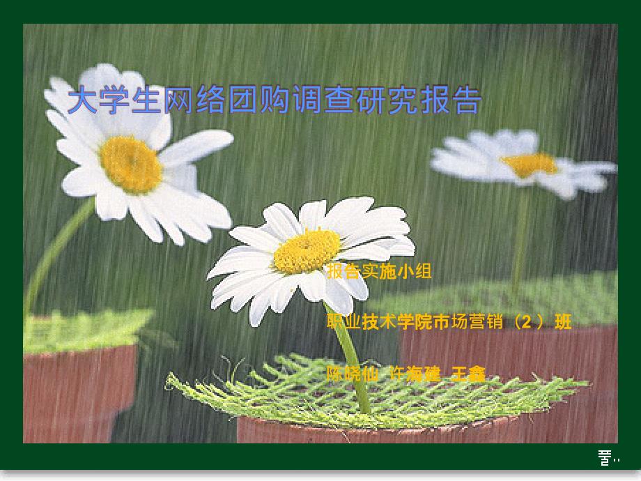 大学生网络团购调研报告_第1页