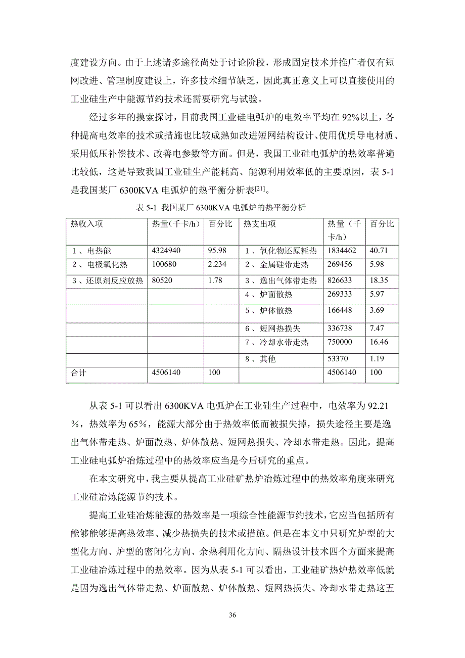 工业硅冶炼能源节约技术的研究_第2页