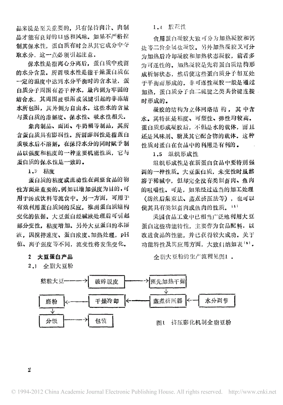 大豆蛋白的功能特性及其在食品行业中的应用_第2页