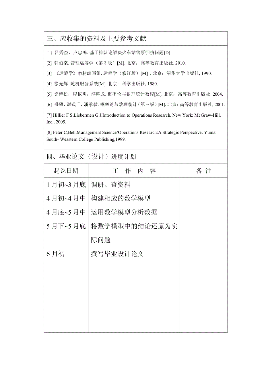 排队论在实际中的应用(毕业论文)_第4页