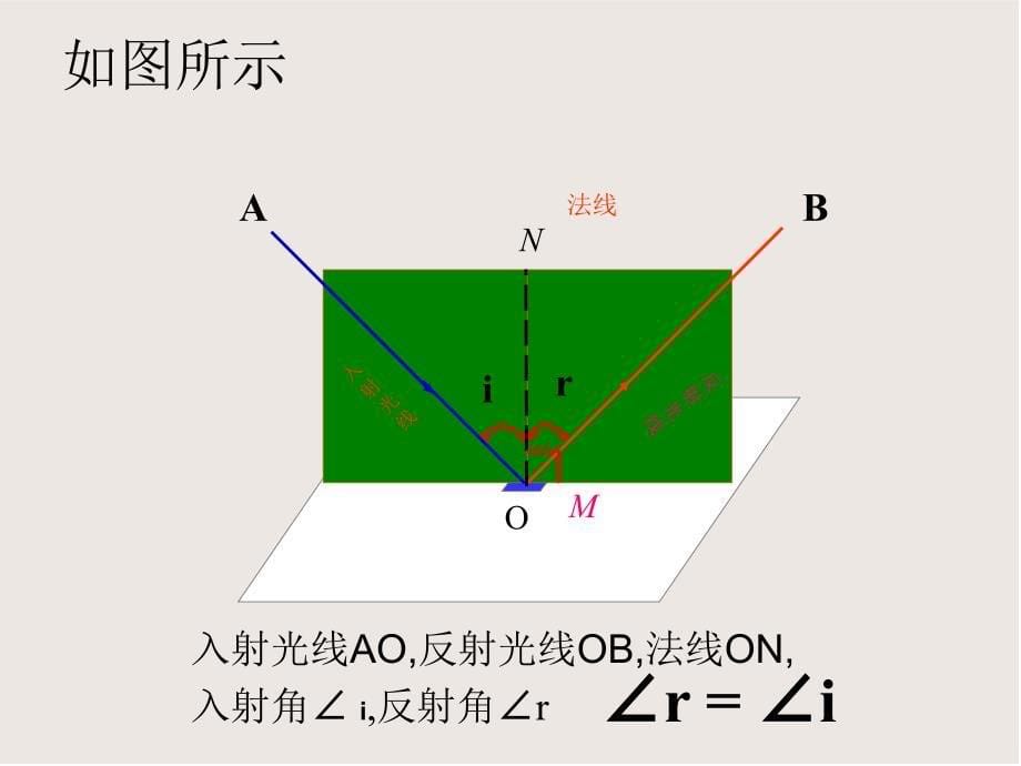 八年级物理课件：2.2 光的反射定理ppt_第5页