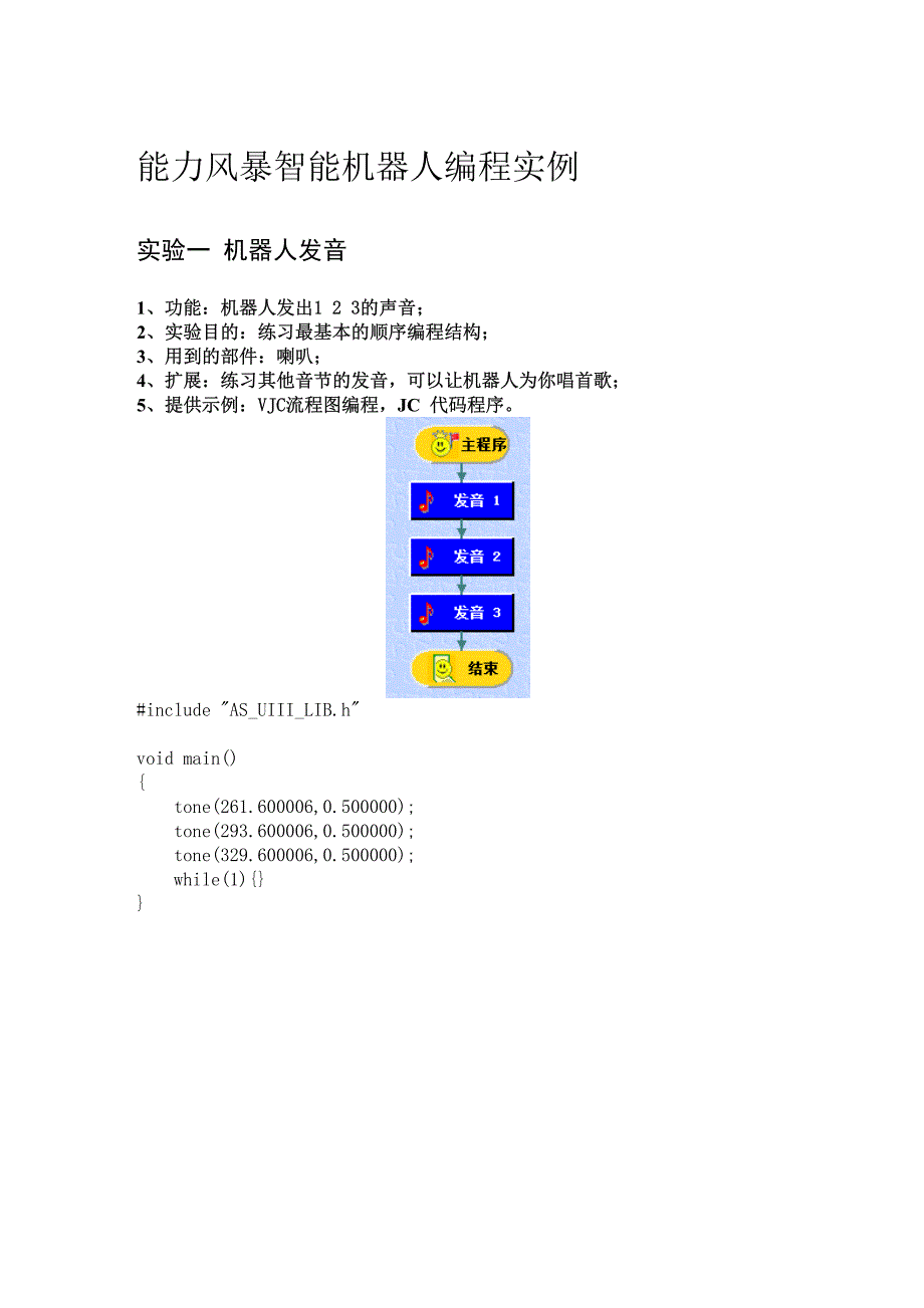 能力风暴机器人编程11个经典实例(含代码)_第1页