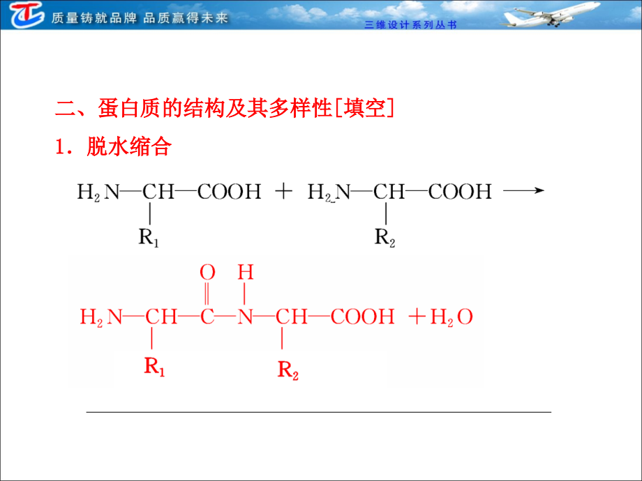 必修①  第一单元  第三讲  生命活动的主要承担者——蛋白质_第4页