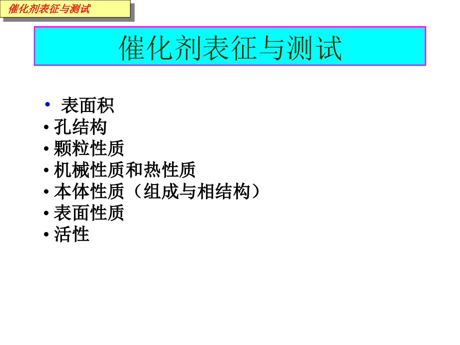 (工业催化课件）催化剂表征与测试_第2页