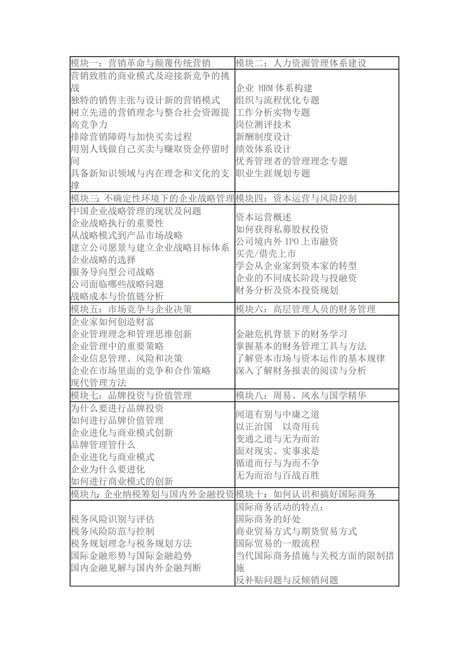 北京大学中国企业实战总裁高级研修班_第2页