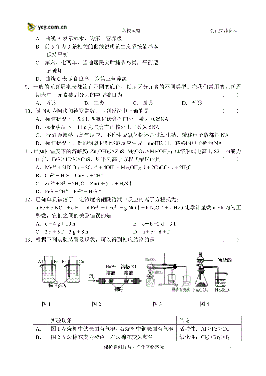 英才苑会员名校试题_第3页