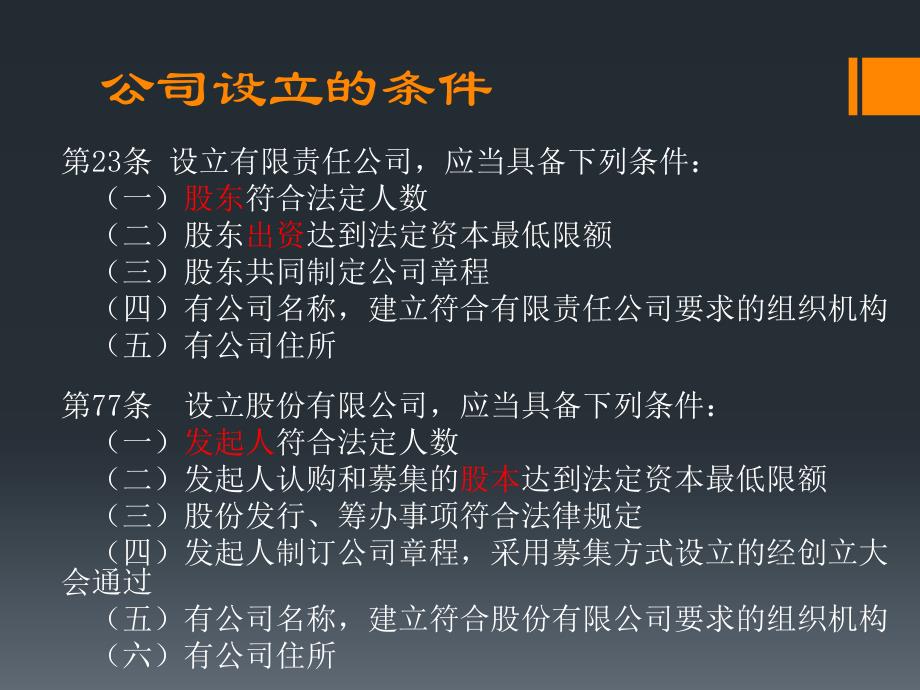 公司法——公司设立的条件和程序_第2页