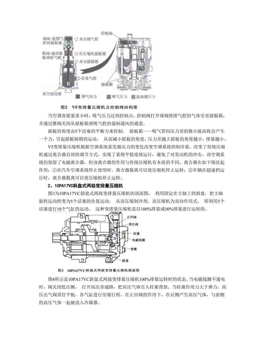 汽车变排量空调压缩机工作原理_第3页