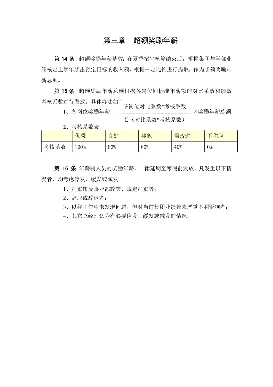 年薪制薪酬激励制度_第4页