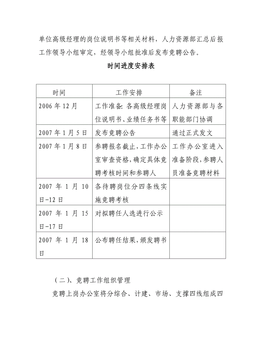 竞聘上岗方案提纲_第2页