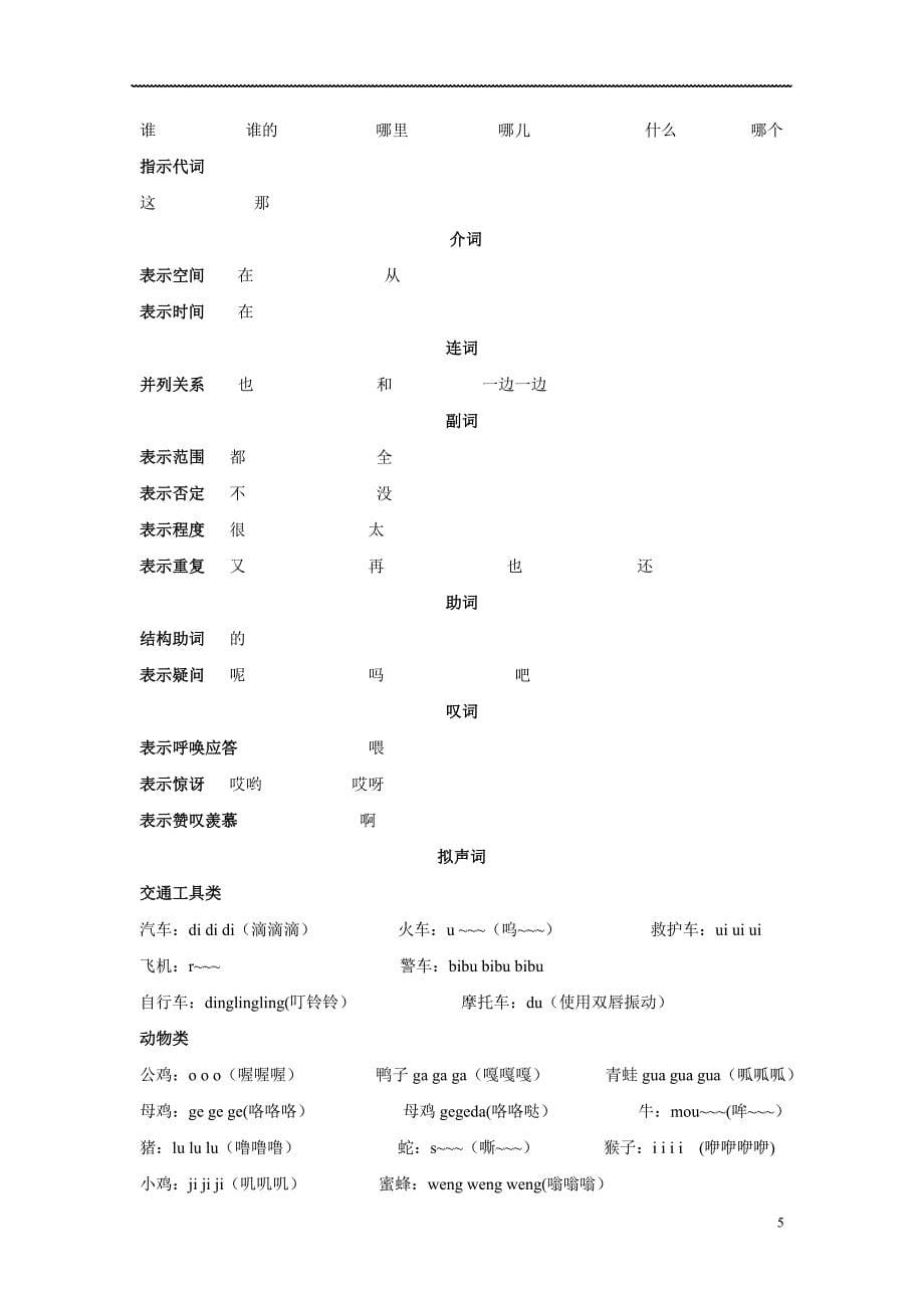 听障儿童听觉口语教学示范教材初级词汇_第5页