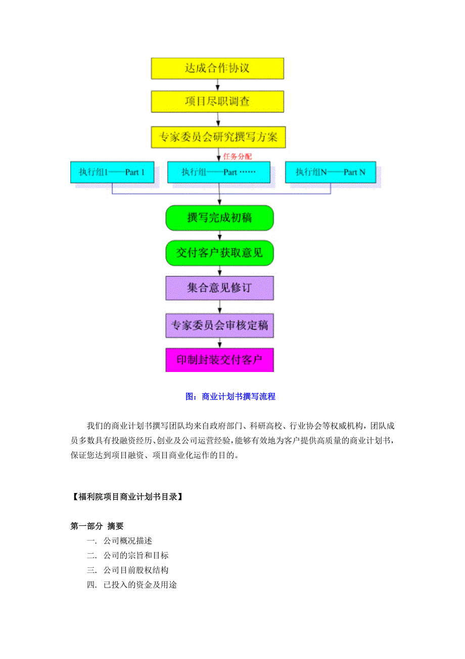 福利院项目融资商业计划书_第2页