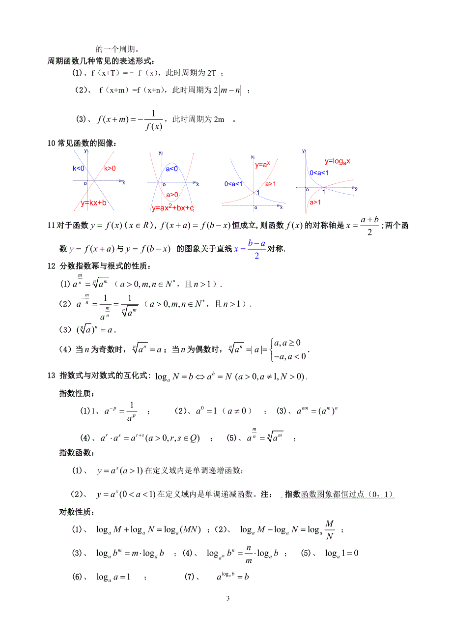 高考数学常用公式(经典)_第3页