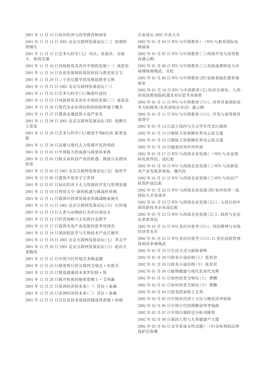 百家讲坛目录大全_第2页