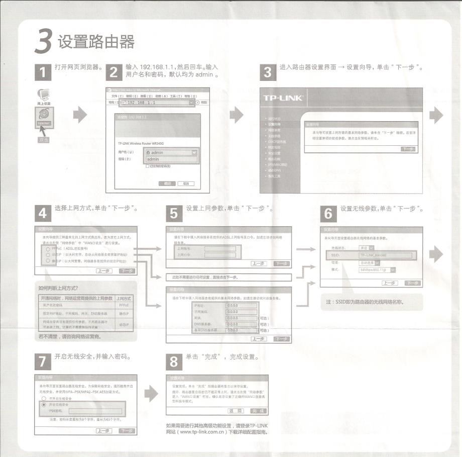 tp-link快速安装指南(无线宽带路由器)_第4页