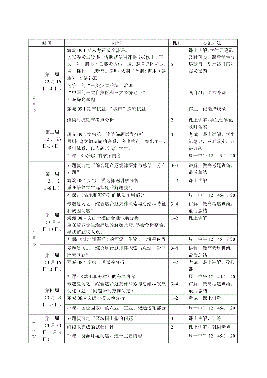 高三地理工作计划_第1页