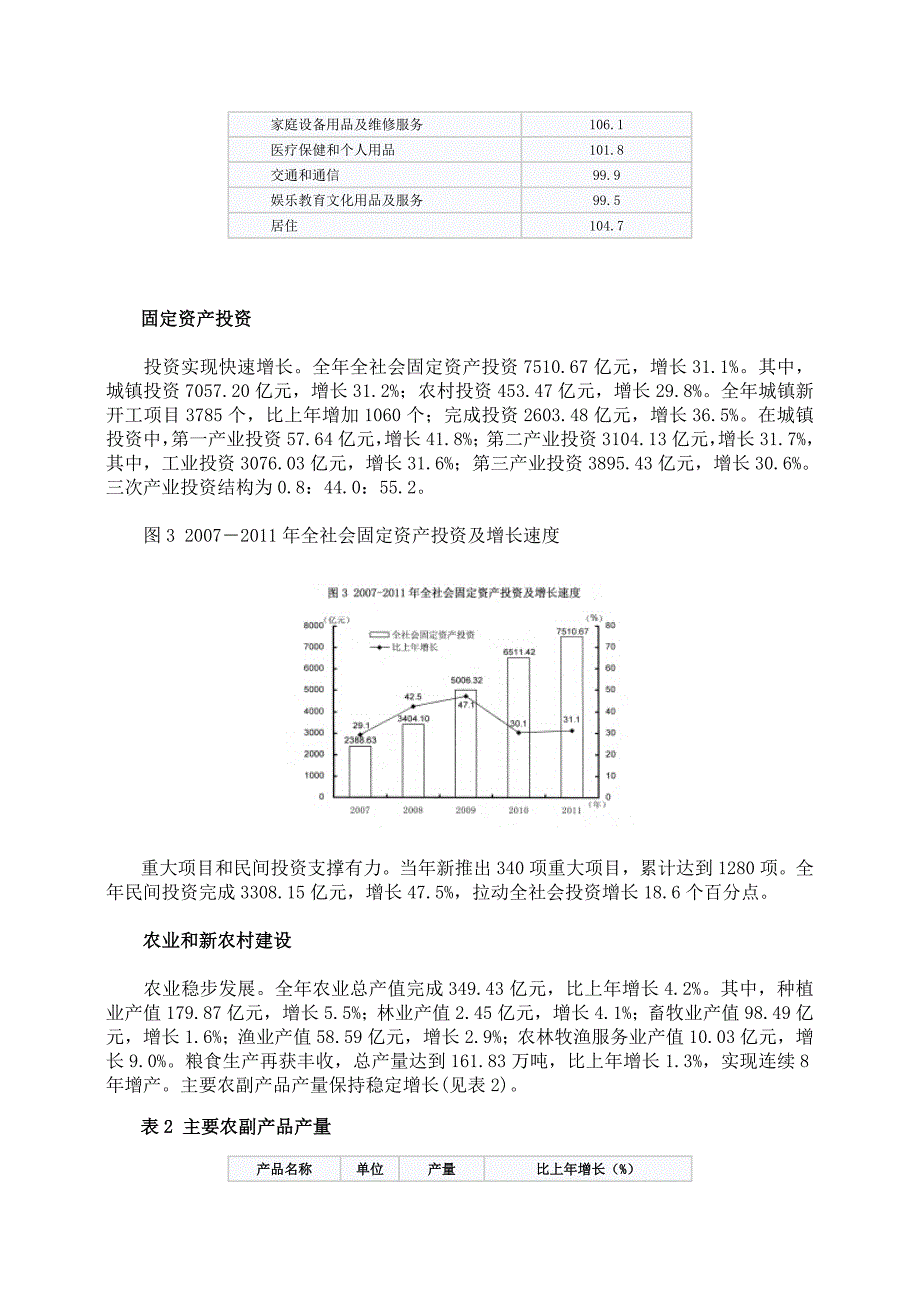 2011年天津市国民经济和社会发展统计公报_第3页