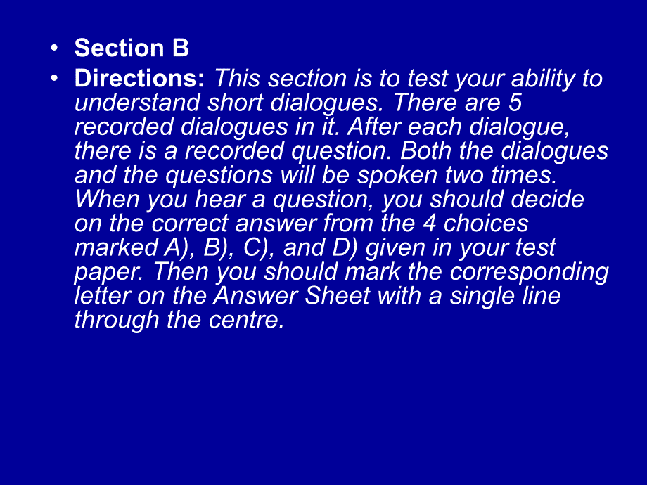 大学英语AB级考试题型系列训练之听力理解_第4页