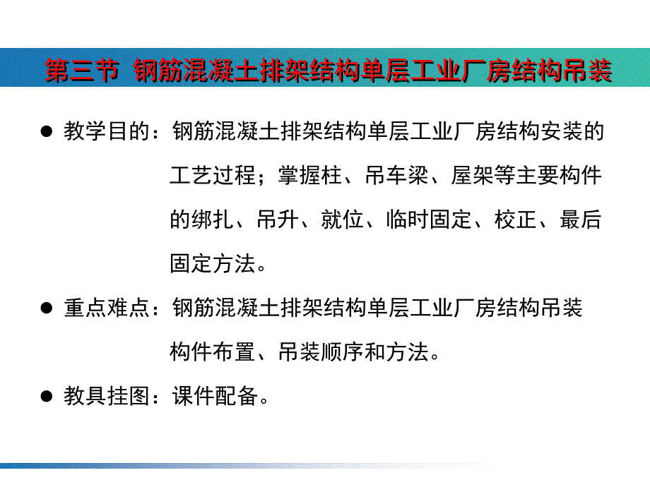 钢筋混凝土排架结构单层工业厂房结构吊装_第2页