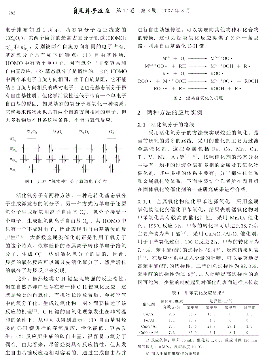 烃类液相催化氧化技术的研究与展望_第2页