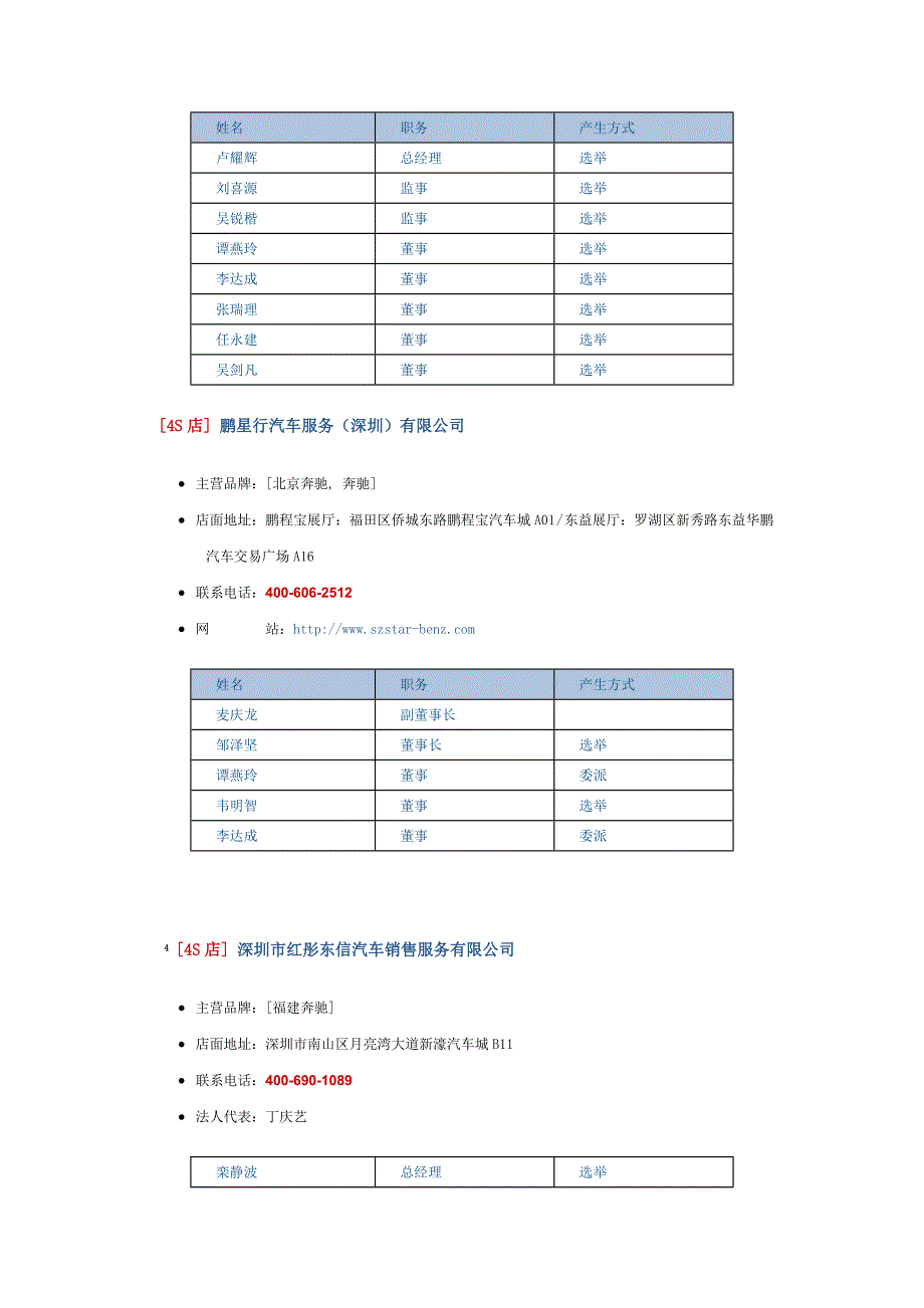 深圳中高档车4s店_第2页