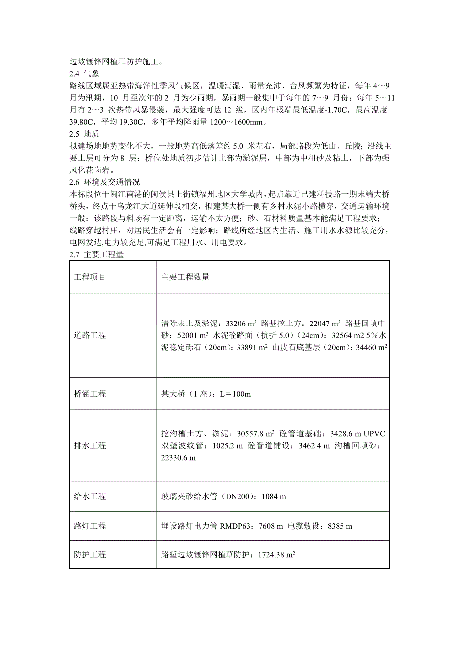 XX大学城校际道路施工组织设计_第4页