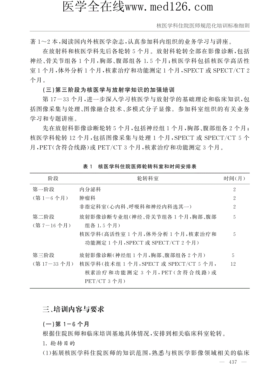 核医学科住院医师规范化培训标准细则_第2页