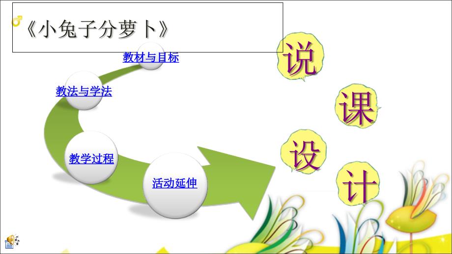 小兔子分萝卜《说课》_第2页