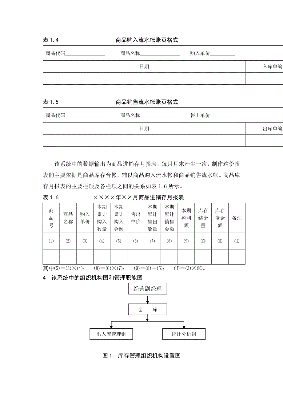 汽车配件库存管理信息系统分析_第4页