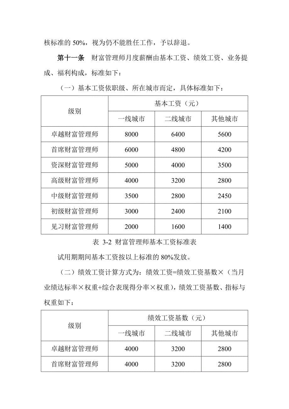 员工薪酬与绩效管理办法_第5页