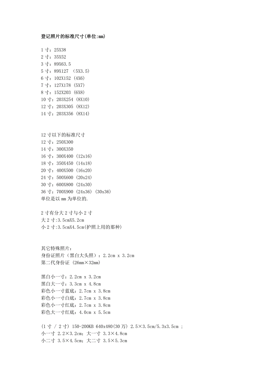 登记照片的标准尺寸_第1页